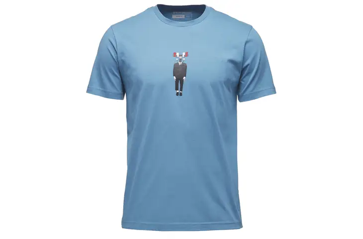 Black Diamond Cam Man Short Sleeve Tee Shirt - Men's